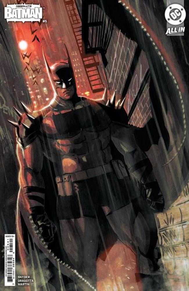 DC Comics COMIC BOOK Absolute Batman #5 Cover D 1 in 25 Nikolas Draper-Ivey Card Stock Variant