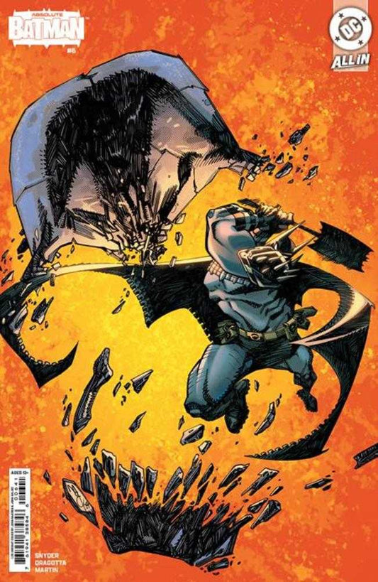 DC Comics COMIC BOOK Absolute Batman #6 Cover D 1 in 25 John Mccrea Card Stock Variant