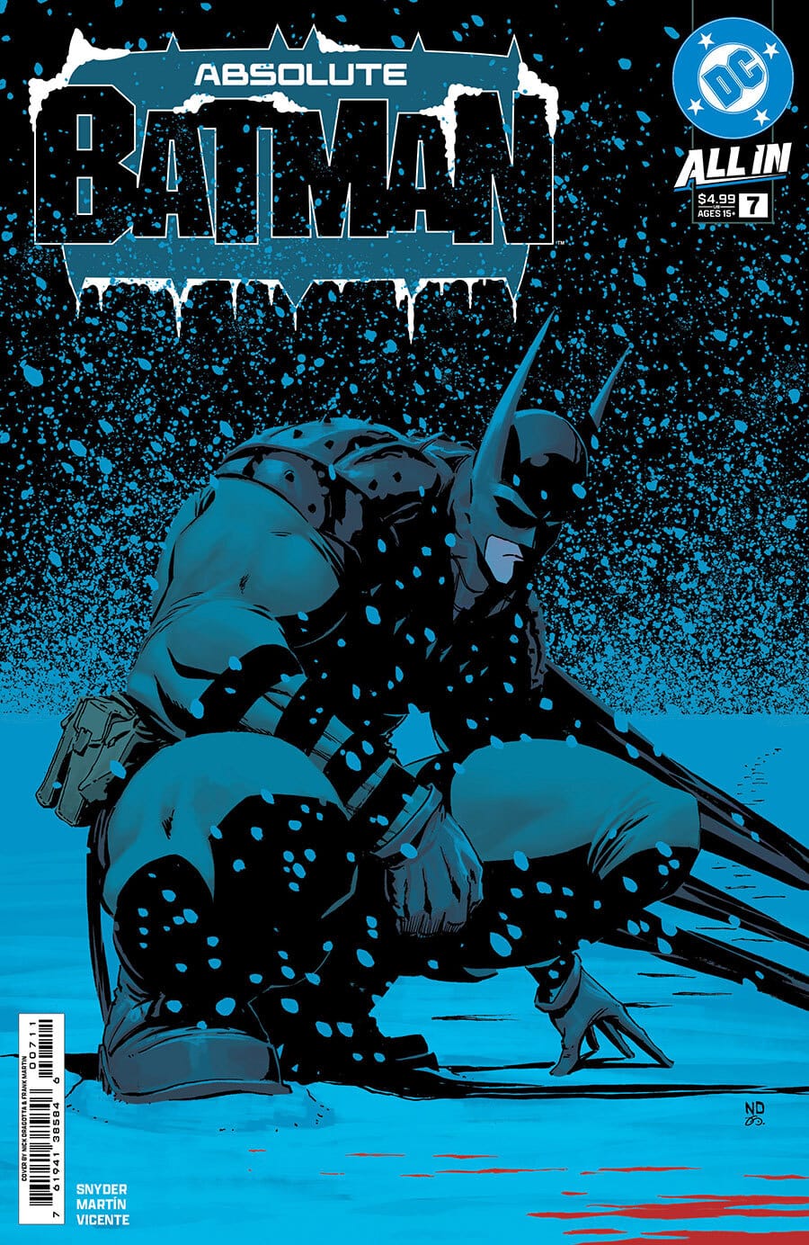 DC Comics COMIC BOOK Absolute Batman #7 - CVR A 1ST PRINT (VF/NM)