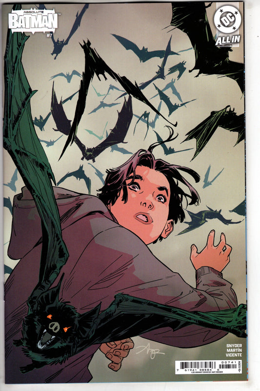 DC Comics COMIC BOOK ABSOLUTE BATMAN #7 CVR D INC 1:25 AMY REEDER CARD STOCK VAR