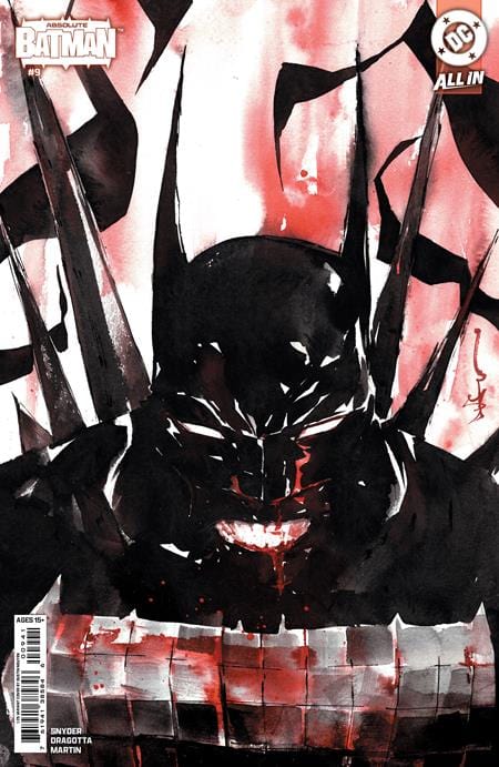 DC Comics COMIC BOOK ABSOLUTE BATMAN #9 CVR D INC 1:25 DUSTIN NGUYEN CARD STOCK VAR