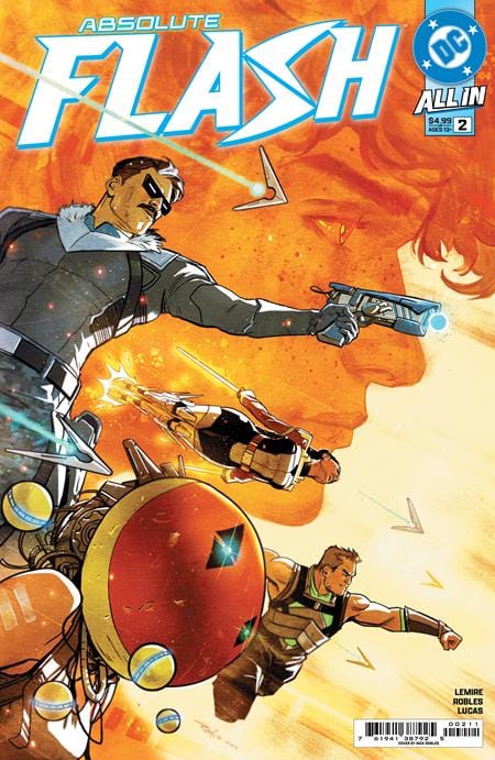 Dc Comics COMIC BOOK ABSOLUTE FLASH #2 CVR A NICK ROBLES