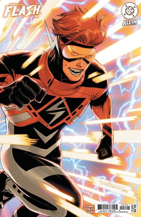 DC Comics COMIC BOOK ABSOLUTE FLASH #6 CVR C TYLER KIRKHAM CARD STOCK VAR