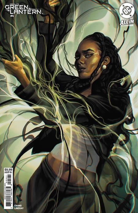DC COMICS COMIC BOOK ABSOLUTE GREEN LANTERN #5 CVR B JULIET NNEKA CARD STOCK VAR