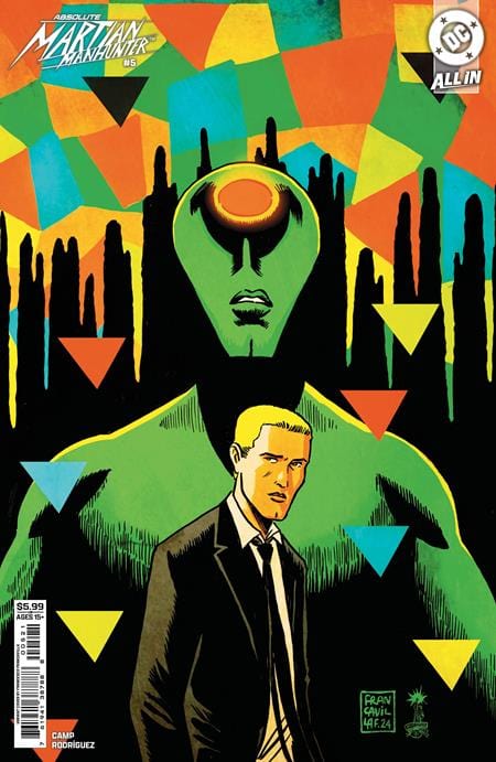 DC Comics COMIC BOOK ABSOLUTE MARTIAN MANHUNTER #5 (OF 12) CVR B FRANCESCO FRANCAVILLA CARD STOCK VAR