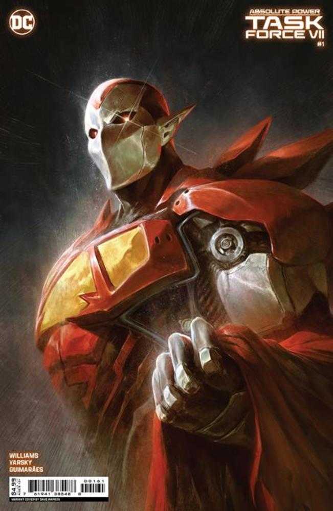 DC Comics COMIC BOOK Absolute Power Task Force Vii #1 (Of 7) Cover B Dave Rapoza Card Stock Variant