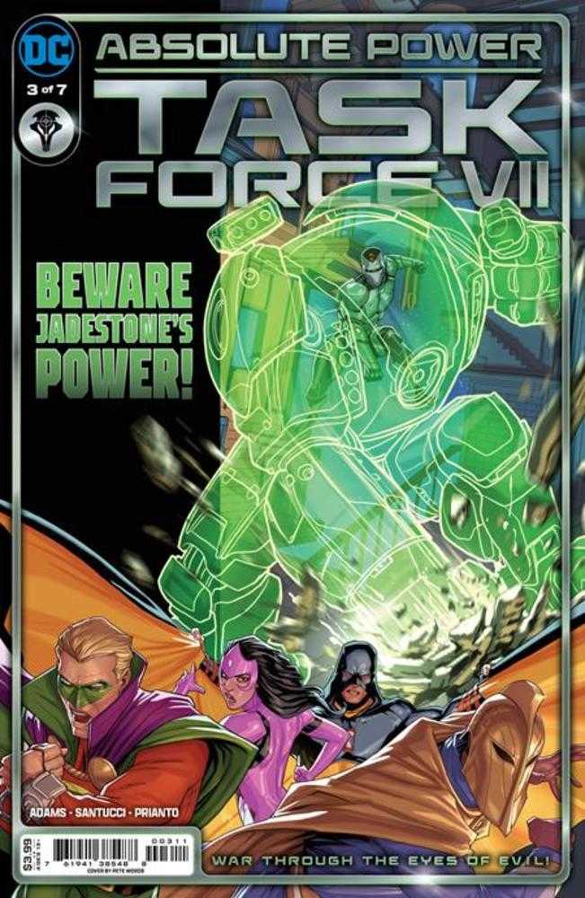 DC Comics COMIC BOOK Absolute Power Task Force VII #3 (Of 7) Cover A Pete Woods