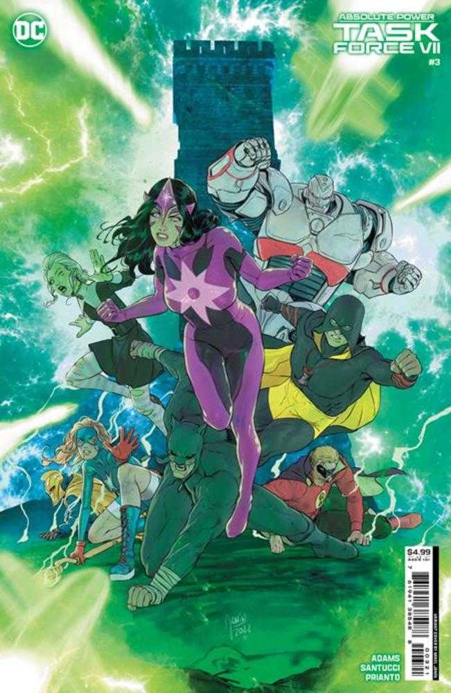 DC Comics COMIC BOOK Absolute Power Task Force VII #3 (Of 7) Cover C Mikel Janin Card Stock Variant
