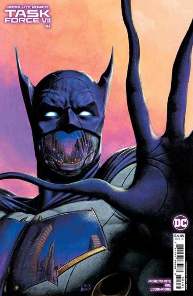DC Comics COMIC BOOK Absolute Power Task Force VII #4 (Of 7) Cover B Steve Beach Card Stock Variant