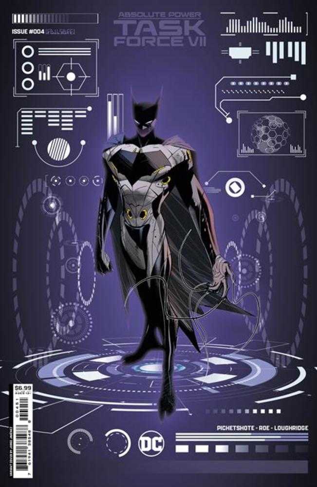 DC Comics COMIC BOOK Absolute Power Task Force VII #4 (Of 7) Cover F Jorge Jimenez Foil Variant