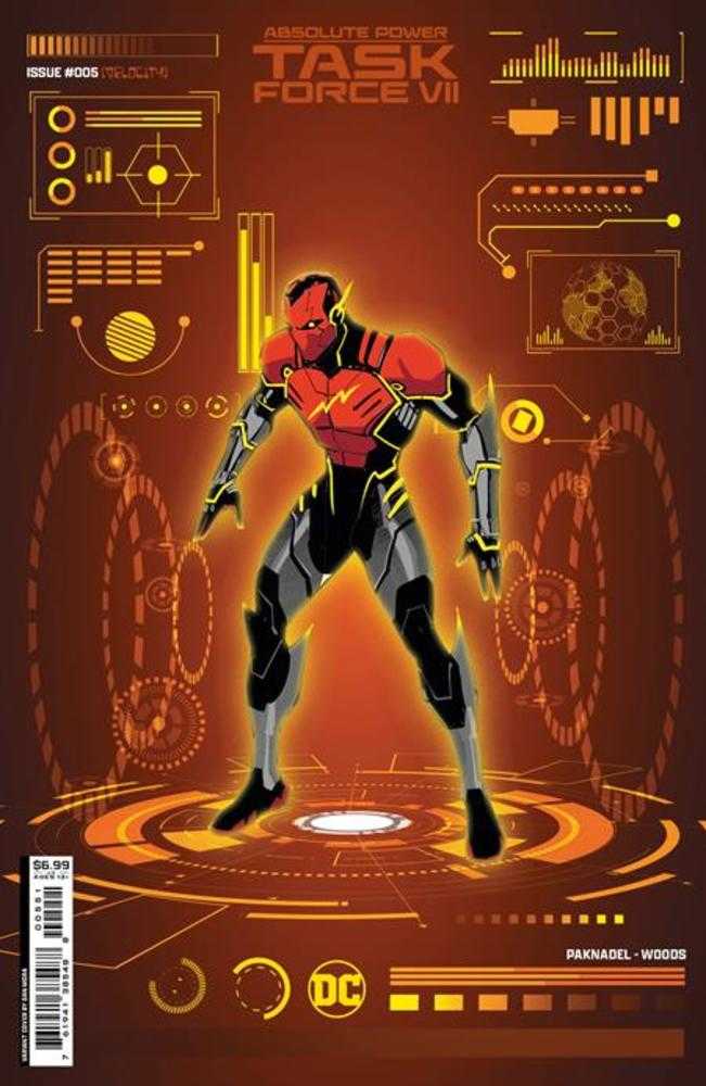 DC Comics COMIC BOOK Absolute Power Task Force VII #5 (Of 7) Cover F Dan Mora Foil Variant