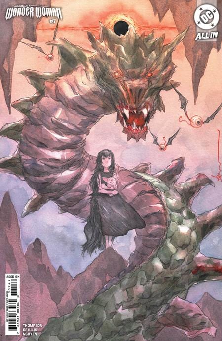 DC COMICS COMIC BOOK ABSOLUTE WONDER WOMAN #7 CVR D INC 1:25 DUSTIN NGUYEN CARD STOCK VAR