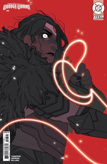 DC Comics COMIC BOOK ABSOLUTE WONDER WOMAN #8 CVR D INC 1:25 MEREDITH MCCLAREN CARD STOCK VAR