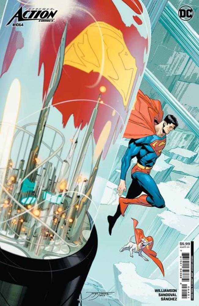 DC Comics COMIC BOOK Action Comics #1064 Cover B Jorge Jimenez Card Stock Variant (House Of Brainiac)