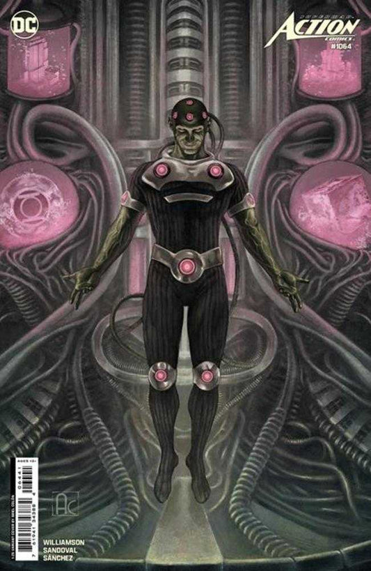 DC Comics COMIC BOOK Action Comics #1064 Cover F 1 in 25 Ariel Colon Card Stock Variant (House Of Brainiac)