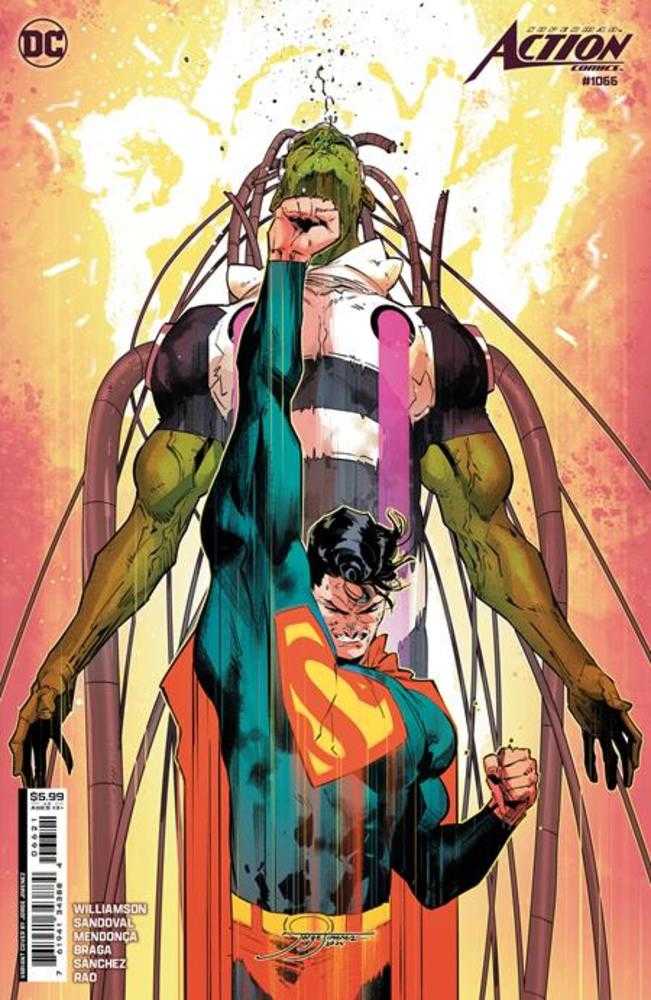 DC Comics COMIC BOOK Action Comics #1066 Cover B Jorge Jimenez Card Stock Variant (House Of Brainiac)