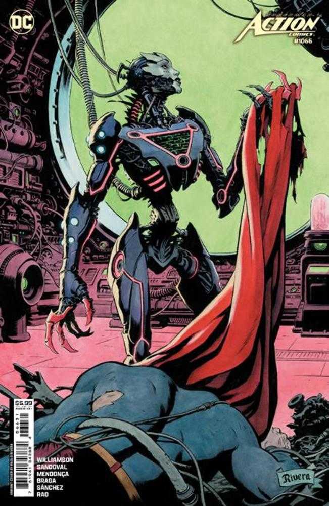 DC Comics COMIC BOOK Action Comics #1066 Cover C Paolo Rivera Card Stock Variant (House Of Brainiac)
