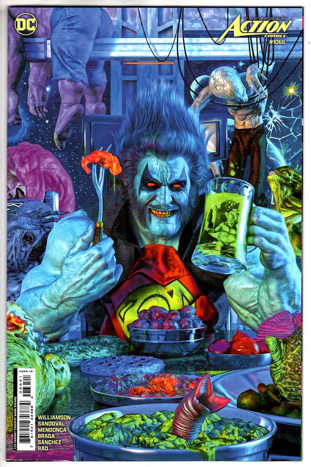 DC Comics COMIC BOOK Action Comics #1066 Cover E 1 in 25 Mark Spears [VF/NM]