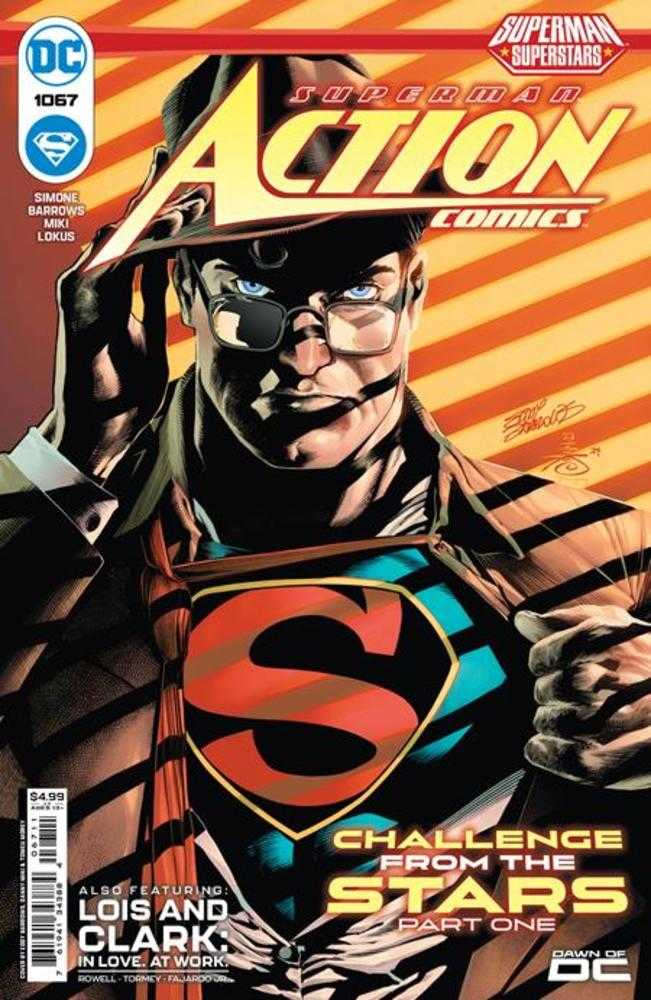 DC Comics COMIC BOOK Action Comics #1067 Cover A Eddy Barrows & Danny Miki