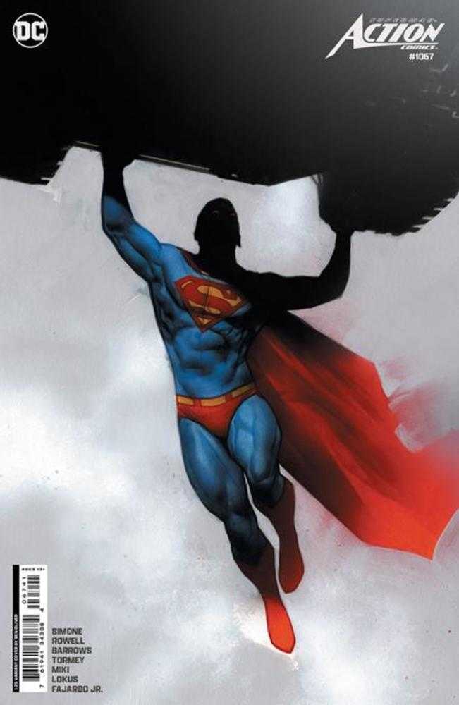 DC Comics COMIC BOOK Action Comics #1067 Cover E 1 in 25 Ben Oliver Card Stock Variant