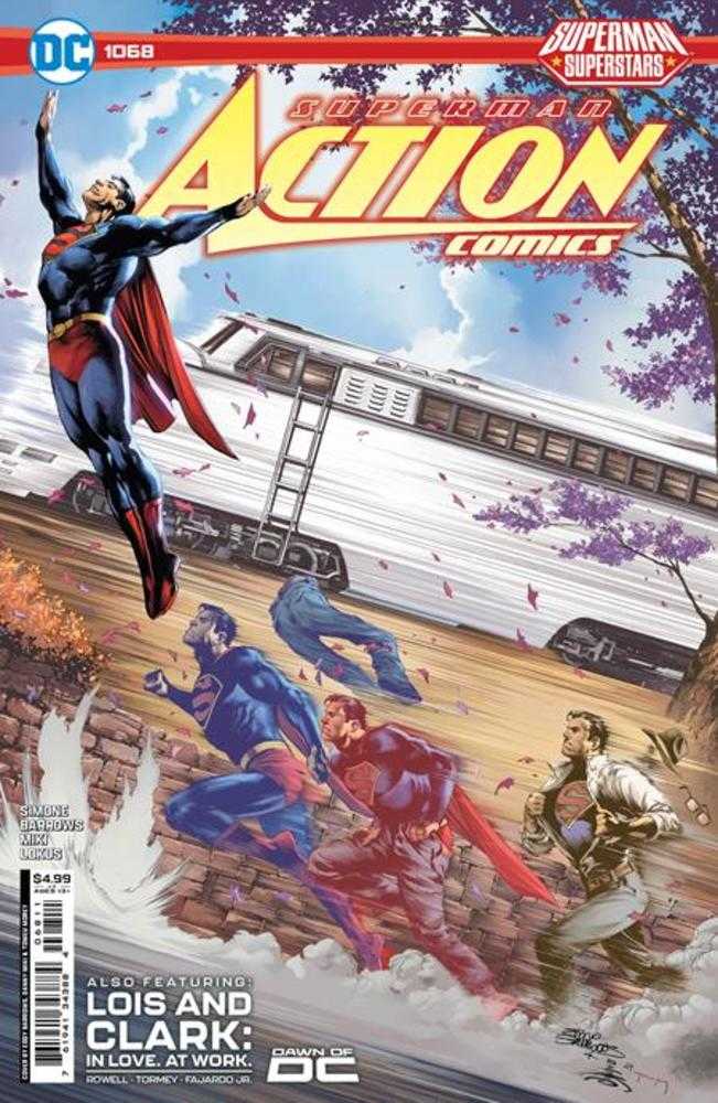 DC Comics COMIC BOOK Action Comics #1068 Cover A Eddy Barrows & Danny Miki