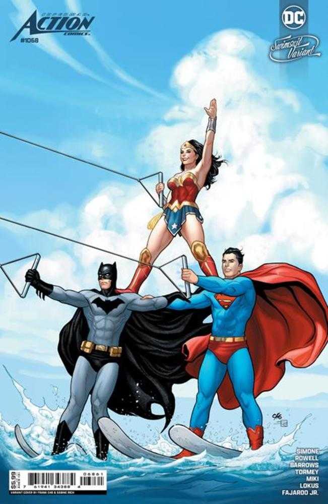 DC Comics COMIC BOOK Action Comics #1068 Cover D Frank Cho Swimsuit Card Stock Variant