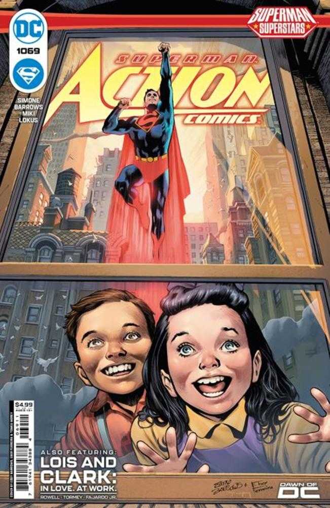 DC Comics COMIC BOOK Action Comics #1069 Cover A Eddy Barrows & Eber Ferreira