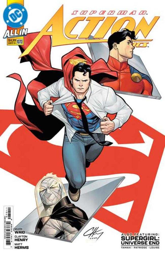 DC Comics COMIC BOOK Action Comics #1070 Cover A Clayton Henry