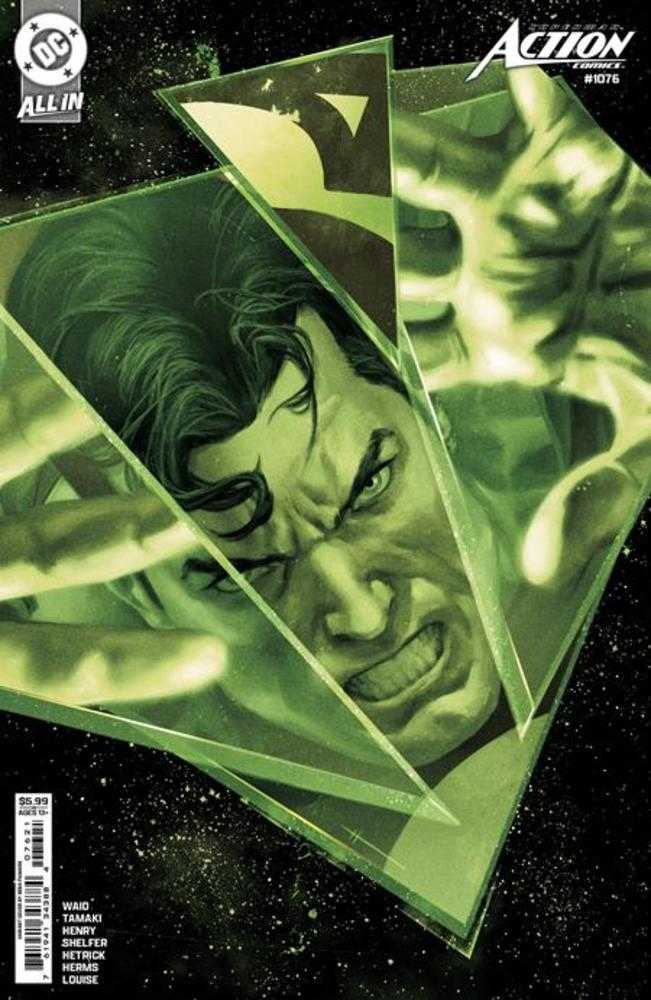 DC Comics COMIC BOOK Action Comics #1076 Cover B Sebastian Fiumara Card Stock Variant