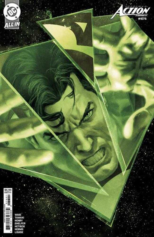 DC Comics COMIC BOOK Action Comics #1076 Cover B Sebastian Fiumara Card Stock Variant