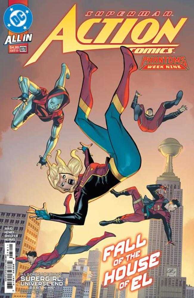 DC Comics COMIC BOOK Action Comics #1078 Cover A Clayton Henry