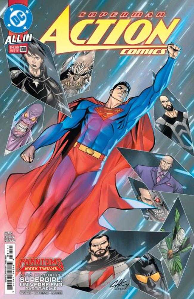DC Comics COMIC BOOK Action Comics #1081 Cover A Clayton Henry