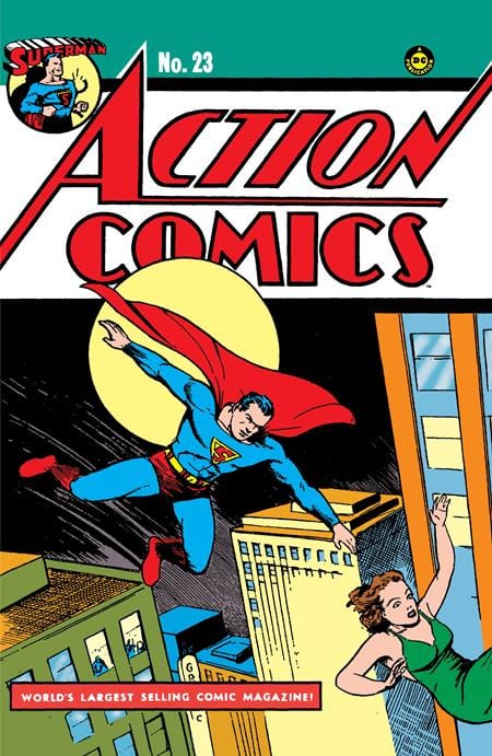 DC Comics COMIC BOOK ACTION COMICS #23 FACSIMILE EDITION CVR A JOE SHUSTER
