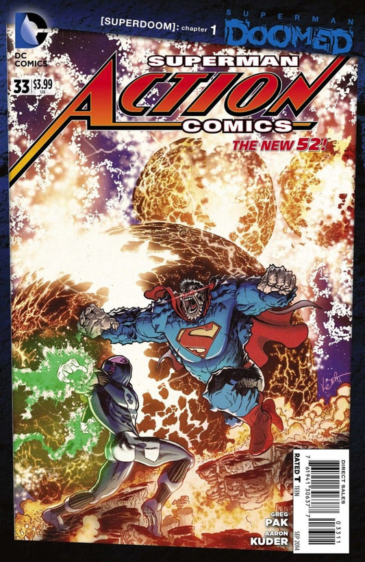 DC Comics COMIC BOOK Action Comics #33 (VF)