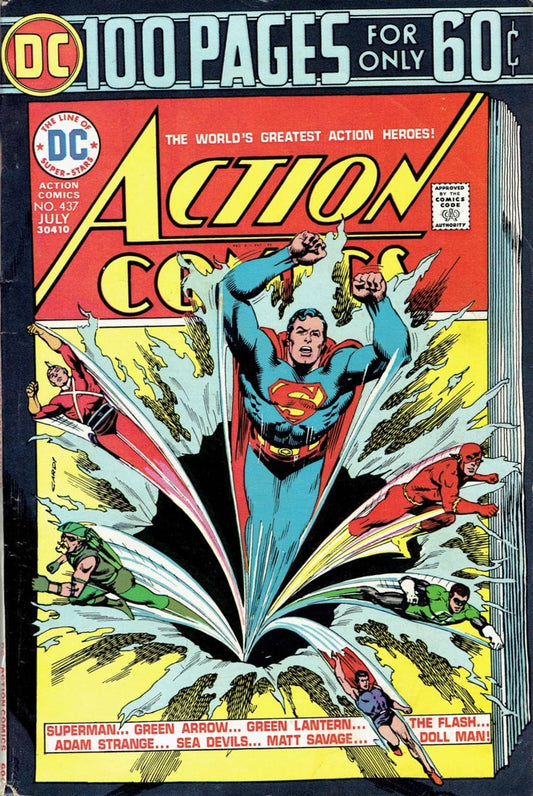 DC Comics COMIC BOOK Action Comics #437 (VG)