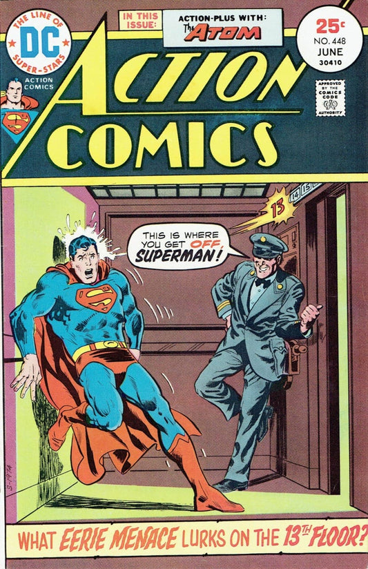 DC Comics COMIC BOOK Action Comics #448 (GOOD)