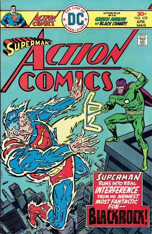 DC Comics COMIC BOOK Action Comics #458 (GOOD)