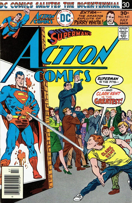 DC Comics COMIC BOOK Action Comics #461 (VG)