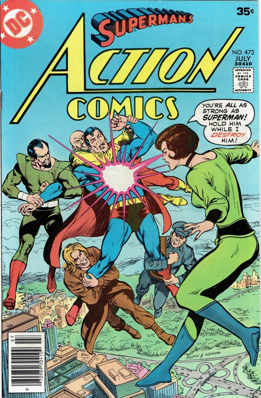 DC Comics COMIC BOOK Action Comics #473 (VG)
