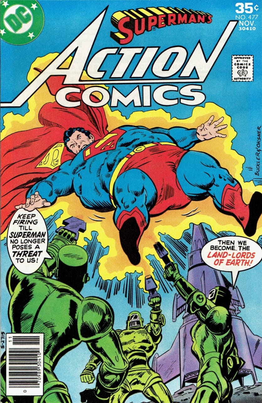 DC Comics COMIC BOOK Action Comics #477 (VG)