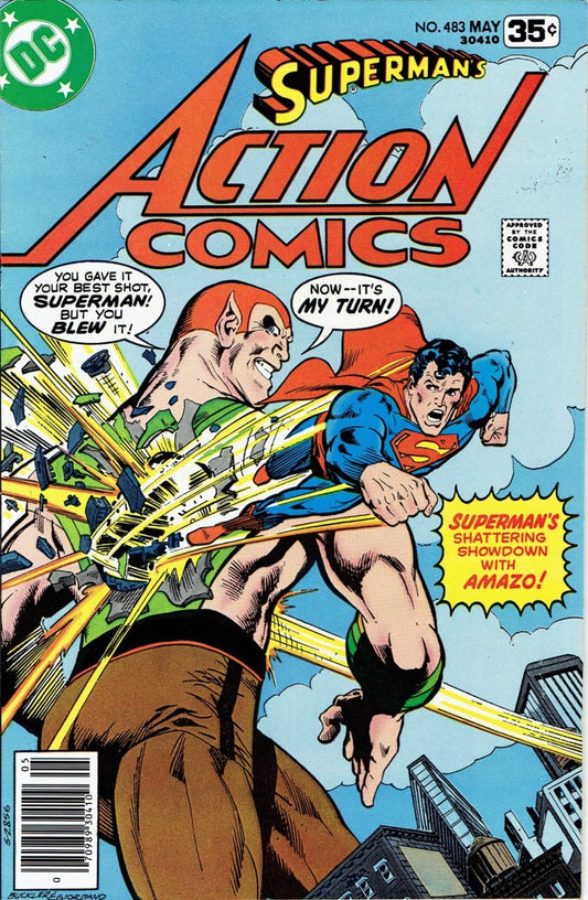 DC Comics COMIC BOOK Action Comics #483 (VG)