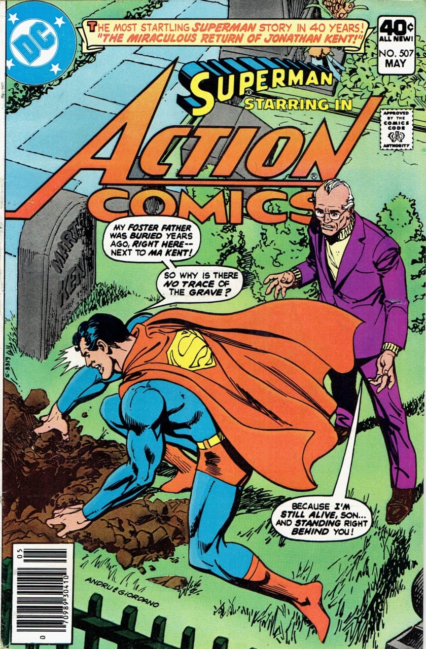 DC Comics COMIC BOOK Action Comics #507 (VG)