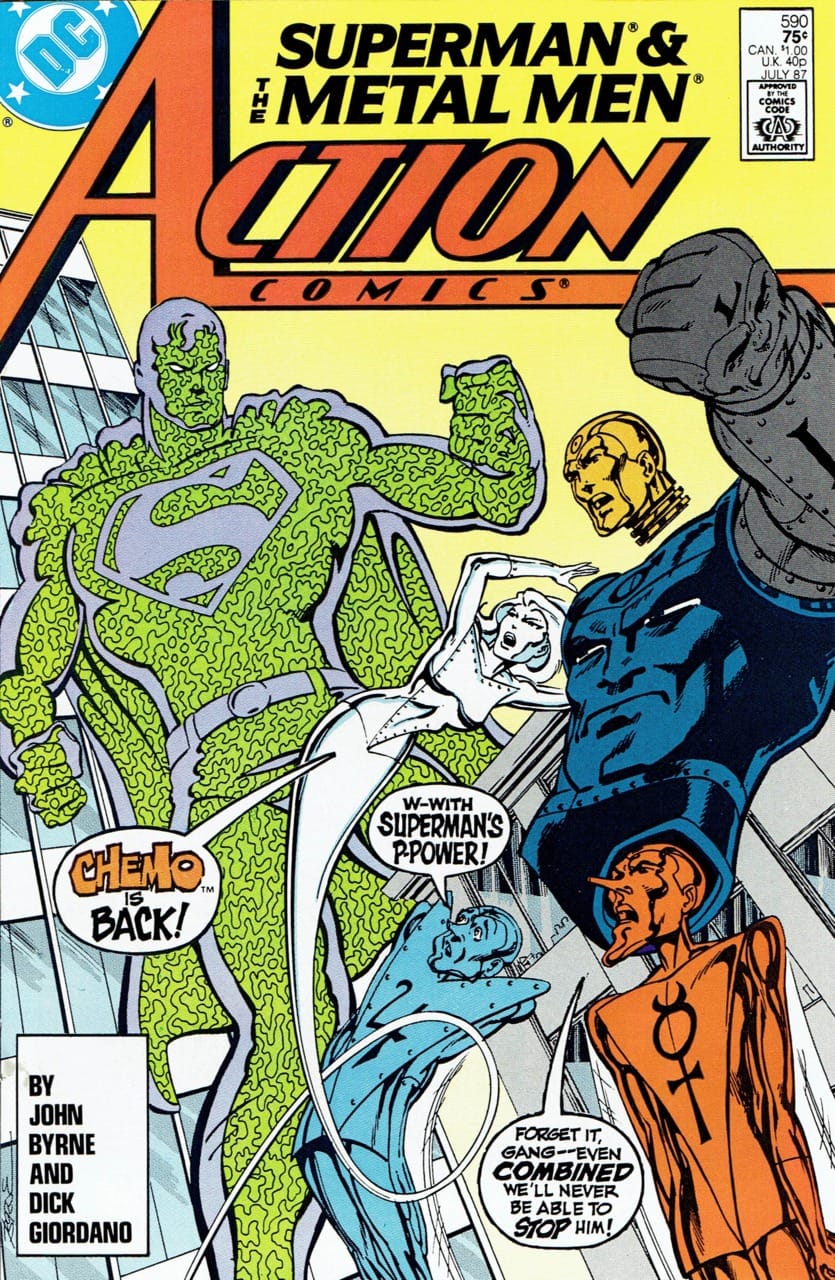 DC Comics COMIC BOOK Action Comics #590 - Better Living Dying through Chemistry (VF)