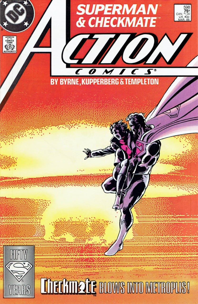 DC Comics COMIC BOOK Action Comics #598 - Checkmate! (VF)