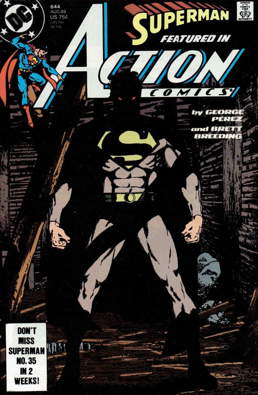 DC Comics COMIC BOOK Action Comics #644 - Doppelganger (VF)