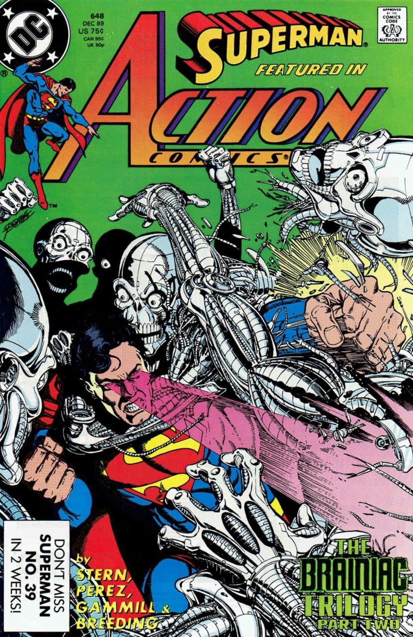 DC Comics COMIC BOOK Action Comics #648 - Body and Mind (VF)