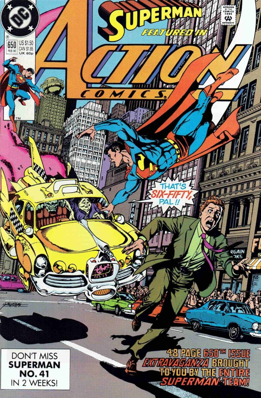 DC Comics COMIC BOOK Action Comics #650 - Reflections (VF)