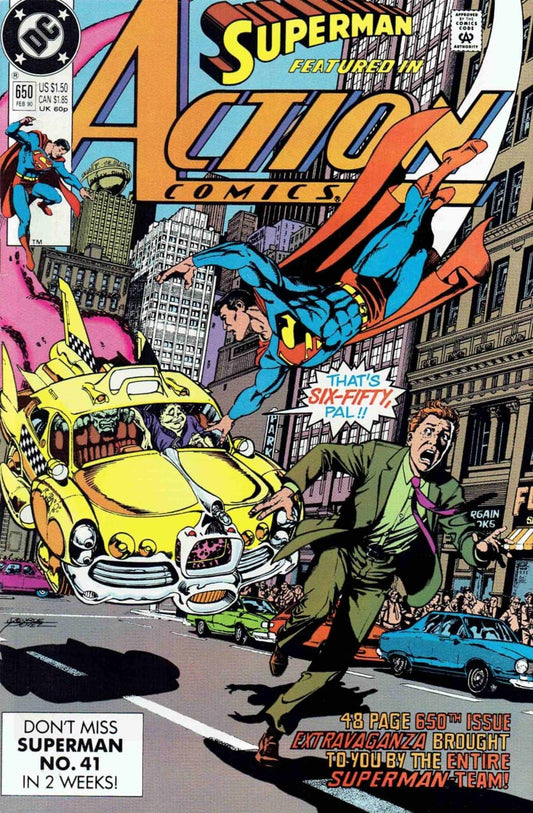 DC Comics COMIC BOOK Action Comics #650 - Reflections (VF)