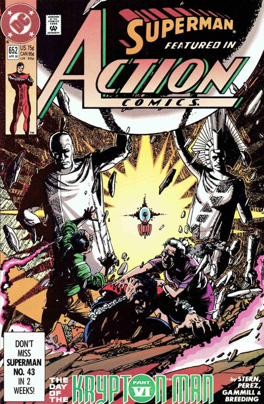 DC Comics COMIC BOOK Action Comics #652 - Wayward Son (VF)