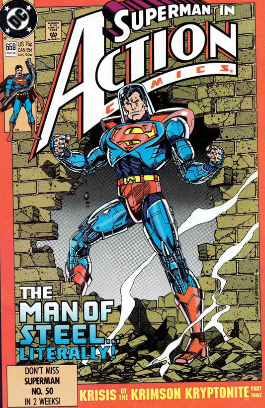 DC Comics COMIC BOOK Action Comics #659 - Breakout! (VF)